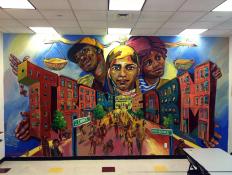 Enlivened with New York City imagery, “Building A Change” invites transformation in our local communities.